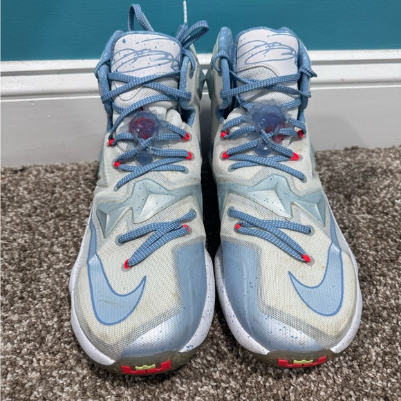 Men’s Blue and Gray Athletic Shoes - Picture 1 of 9